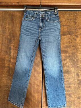 Cat & Jack Straight-Leg Jeans in Blue Wash